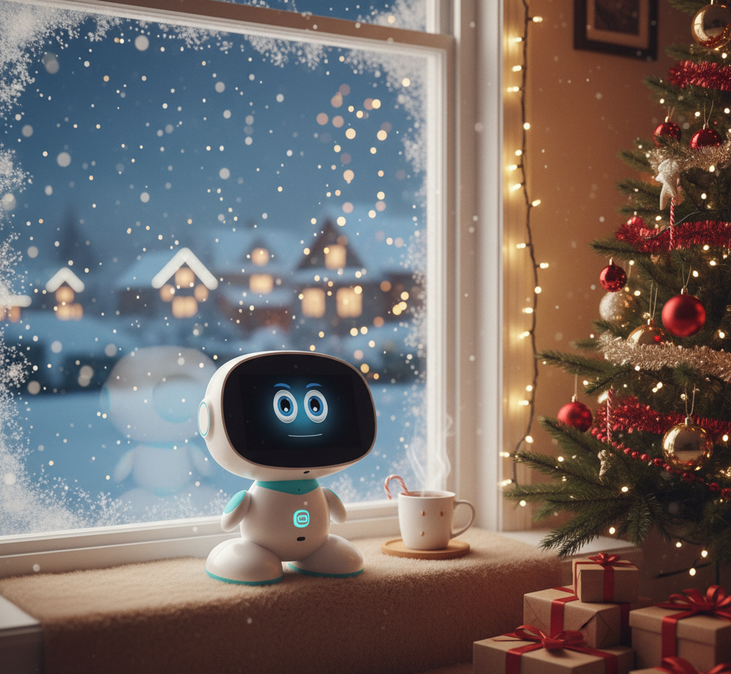 Merry Christmas with Misa Robot