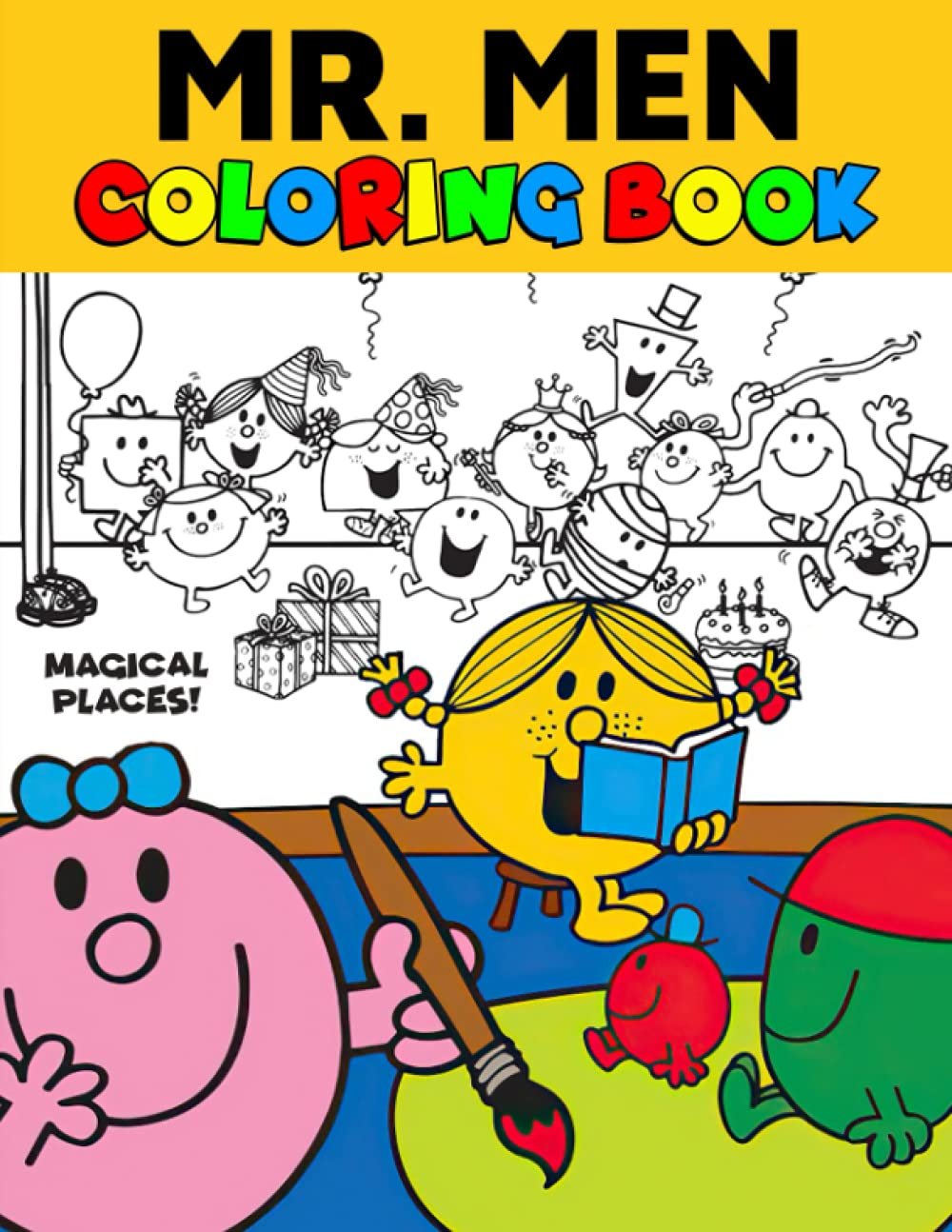Mr. Men Coloring Book learning game