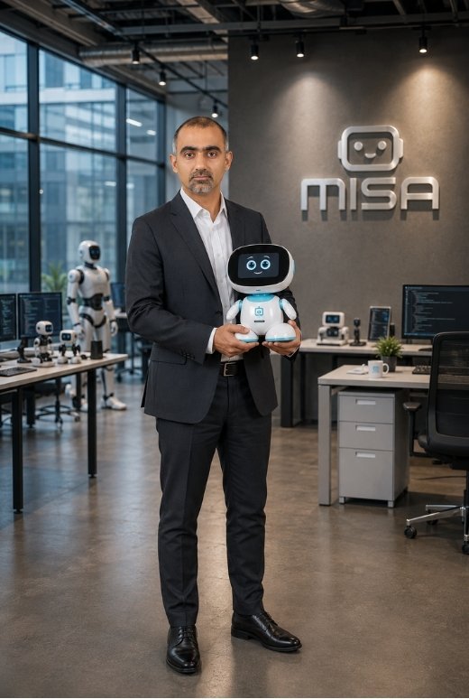 Deepak Bhatia, Founder and CEO of Misa Robotics